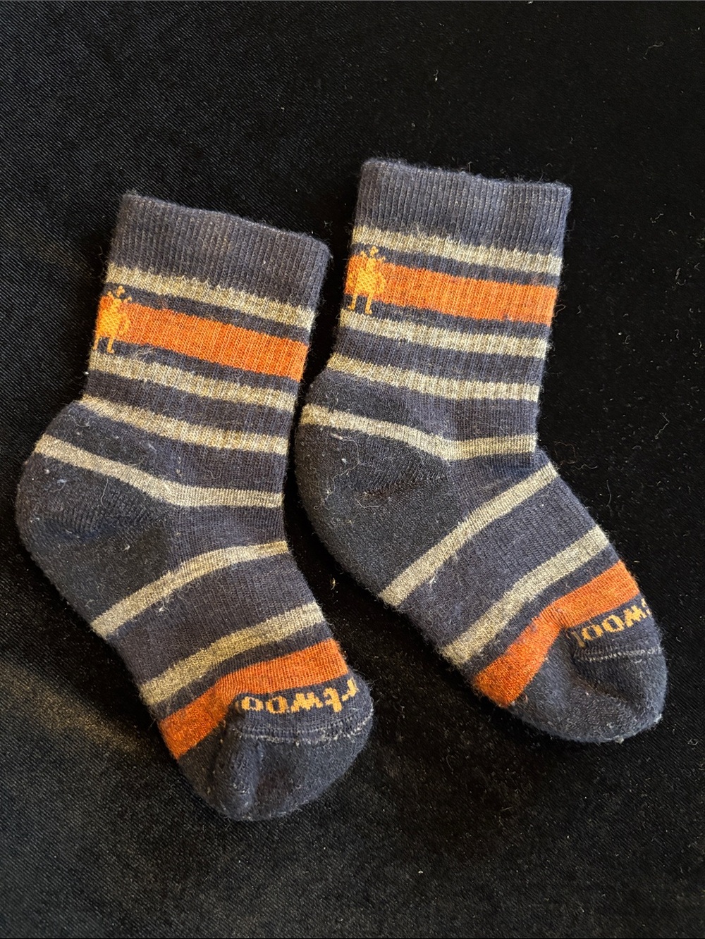 Smartwool Kids Striped Crew Socks